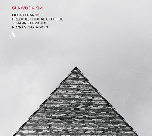 the album cover for J Brahms / Franck,Cesar / Kim,Sunwook - Franck & Brahms: Piano Works