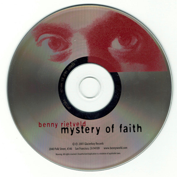 Benny Rietveld : Mystery Of Faith (CD, Album)