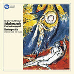 the album cover for Rimsky-Korsakov / Mstislav Rostropovich - Rimsky-Korsakov: Scheherazade