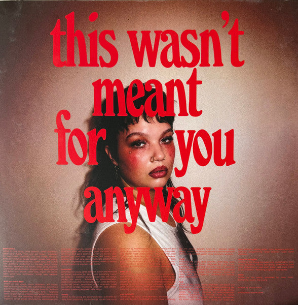 Lola Young : This Wasn’t Meant For You Anyway (LP, Album, Ltd, Cle)
