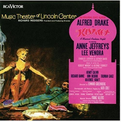 the album cover for Various Artists - Kismet (Music Theater of Lincoln Center)