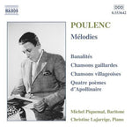 the album cover for Christine Lajarrige - Melodies: Banalites / Montparnasse / Rosamonde