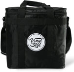 Vinyl Styl Padded Carrying Case for Records and Portable Turntables (Black)