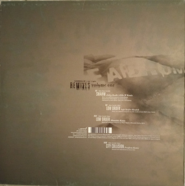 Eardrum : Last Light - Remixes Volume One (12")