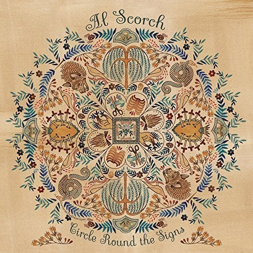 the album cover for Al Scorch - Circle Round The Signs
