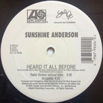 Sunshine Anderson : Heard It All Before (12", Single)