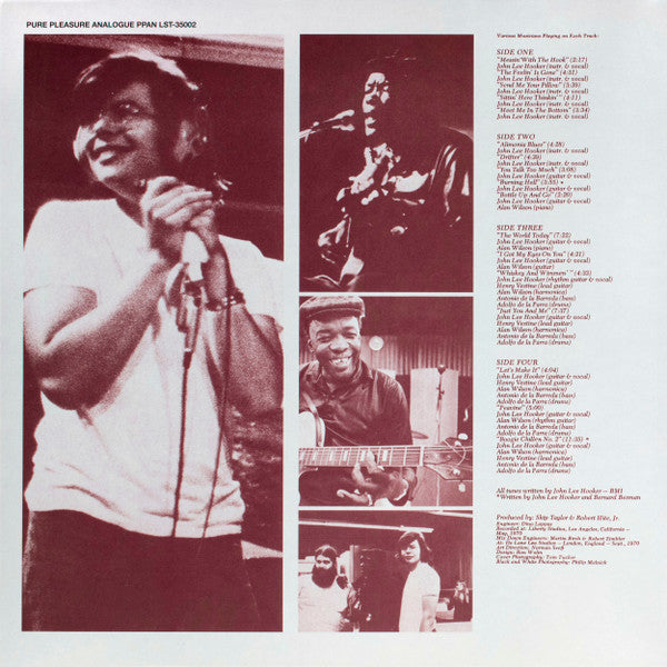 Canned Heat & John Lee Hooker : Hooker 'N Heat (2xLP, Album, Ltd, RE, RM, 180)