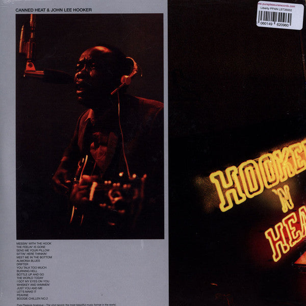 Canned Heat & John Lee Hooker : Hooker 'N Heat (2xLP, Album, Ltd, RE, RM, 180)
