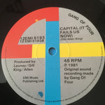Gang Of Four : To Hell With Poverty (12")