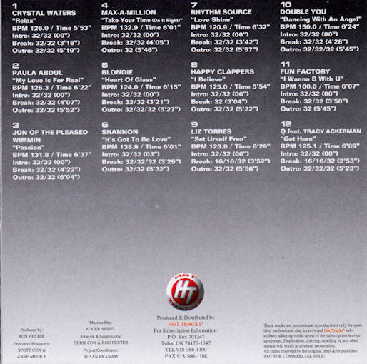 Various : Hot Tracks 14-5 (CD, Comp, Promo)