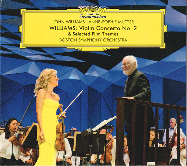 John Williams (4), Anne-Sophie Mutter, Boston Symphony Orchestra : Violin Concerto No. 2 & Selected Film Themes (CD, Album, Dig)