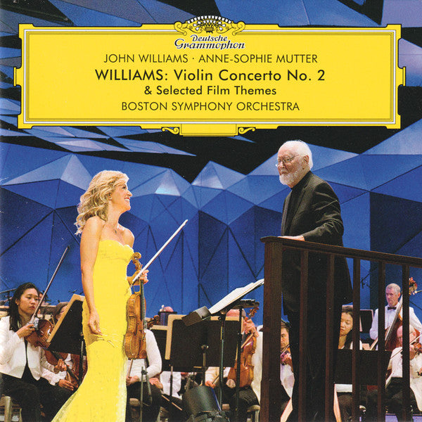 John Williams (4), Anne-Sophie Mutter, Boston Symphony Orchestra : Violin Concerto No. 2 & Selected Film Themes (CD, Album, Dig)
