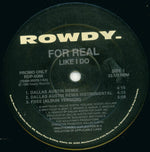 For Real : Like I Do (Remixes) (12", Promo)
