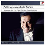 the album cover for ZUBIN MEHTA - Zubin Mehta Conducts Brahms