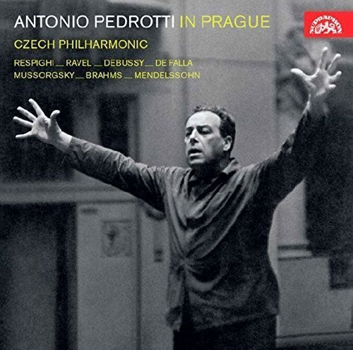 the album cover for Antonio Pedrotti / Czech Philharmonic - Antonio Pedrotti in Prague