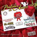 the album cover for Postales De Amor Vol 2 / Var - Postales De Amor Vol 2 / Var