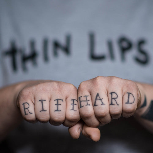 the album cover for Thin Lips - Riff Hard