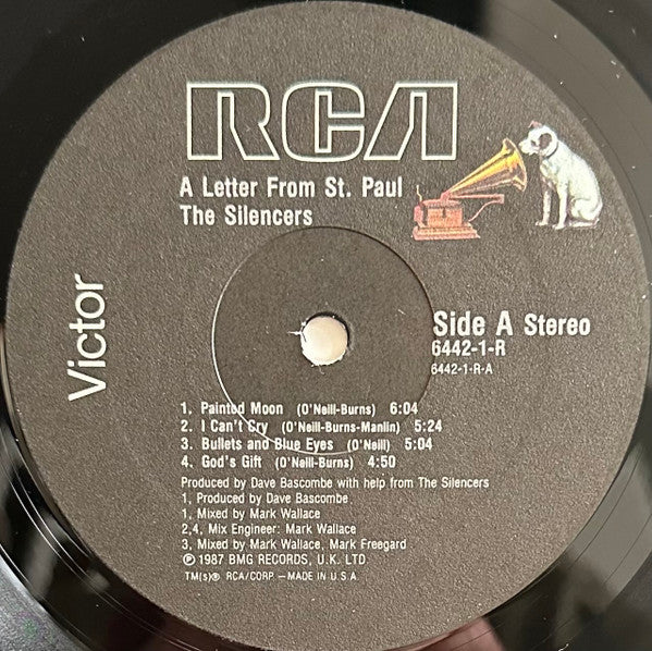 The Silencers : A Letter From St. Paul (LP, Album, EMW)
