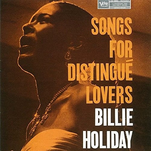 the album cover for Billie Holiday - Songs For Distingue Lovers