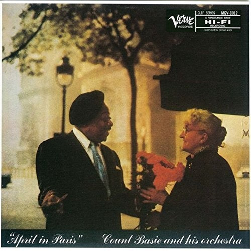 the album cover for Count Basie - April In Paris