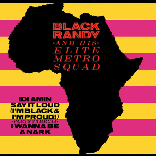 the album cover for Black Randy & Elite Metro Squad - Idi Amin