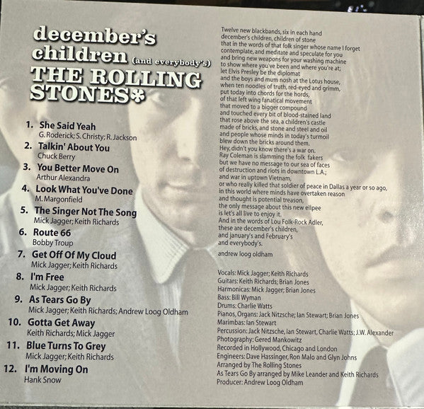 The Rolling Stones : december’s children (and everybody’s) (SACD, Hybrid, Album)