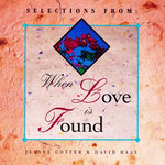 the album cover for Haas, David / Cotter - When Love Is Found