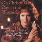 the album cover for Theresa Donohoo - On Christmas Day in the Morning