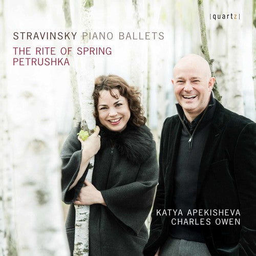 the album cover for Katya Apekisheva - Rite Of Spring & Petrushka