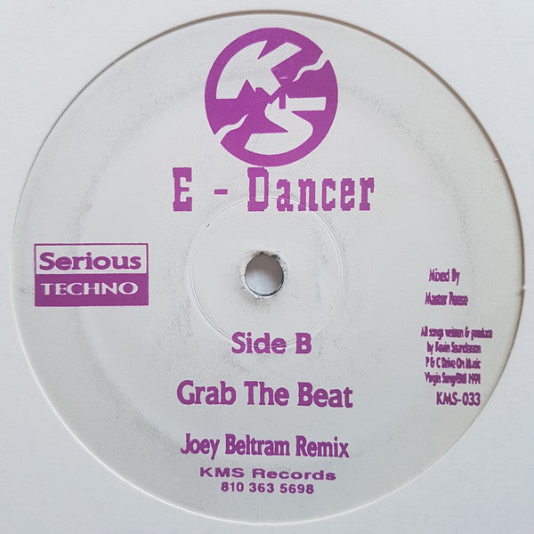 E-Dancer : Pump The Move / Grab The Beat (12", RP)