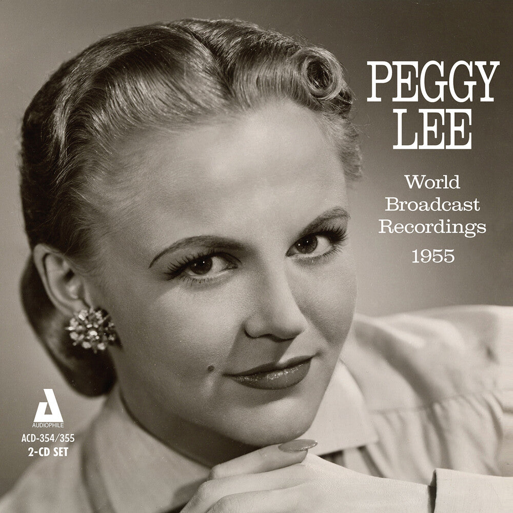 the album cover for Peggy Lee - World Broadcast Records