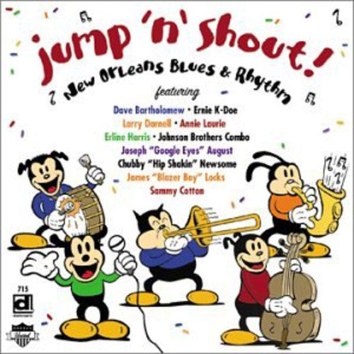 the album cover for Jump Nshout New Orleans B - Jump N Shout