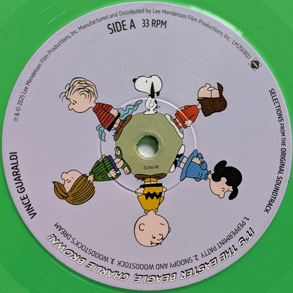 Vince Guaraldi : It's The Easter Beagle, Charlie Brown! (Selections From The Original Soundtrack) (10", Shape, Album, RSD, Bioplastic, Ltd, Num, Col)