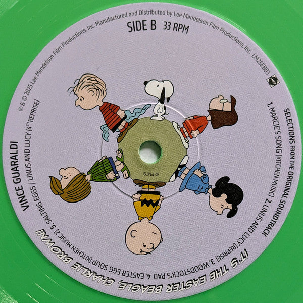 Vince Guaraldi : It's The Easter Beagle, Charlie Brown! (Selections From The Original Soundtrack) (10", Shape, Album, RSD, Bioplastic, Ltd, Num, Col)
