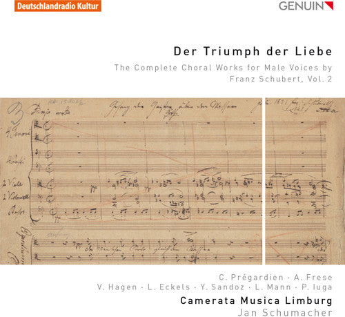 the album cover for Camerata Musica Limburg - Complete Choral Works For Male Voices 2