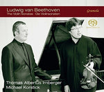 the album cover for L Beethoven V / Korstick,Michael - Violin Sonatas