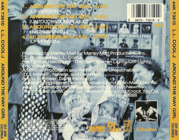 L.L. Cool J* : Around The Way Girl (CD, Single)