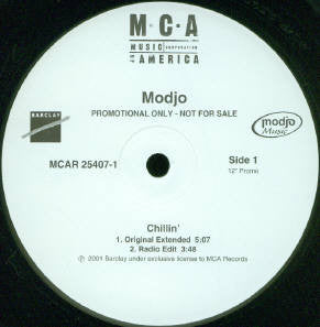 Modjo : Chillin' (12", Promo)