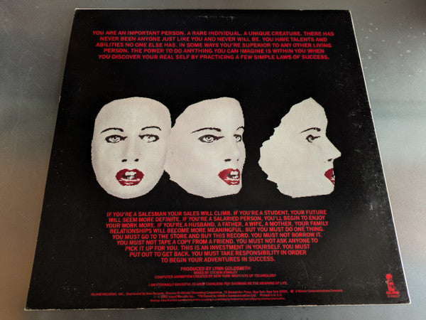 Will Powers : Adventures In Success (12", Promo, SP)