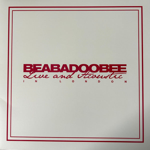 Beabadoobee : Live And Acoustic In London (LP, RSD, Ltd, Red)