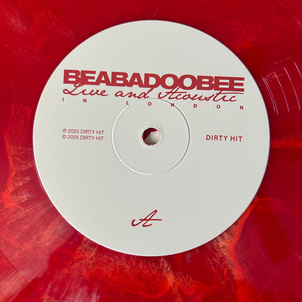Beabadoobee : Live And Acoustic In London (LP, RSD, Ltd, Red)
