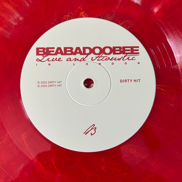 Beabadoobee : Live And Acoustic In London (LP, RSD, Ltd, Red)