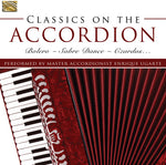 the album cover for Enrique Ugarte - Classics On The Accordion