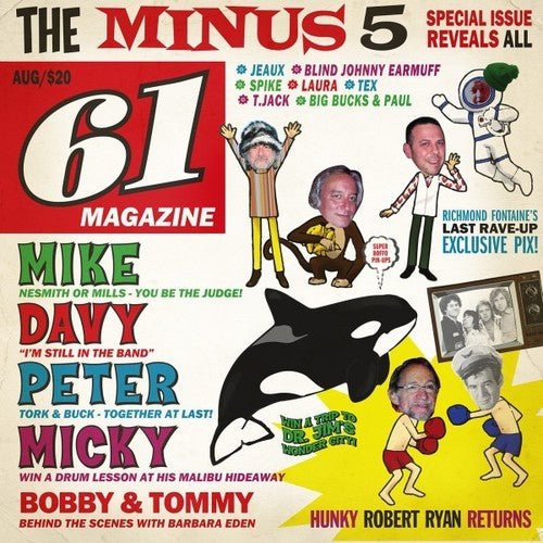 the album cover for The Minus 5 - Of Monkees & Men [Vinyl]