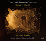 the album cover for Giovanni Costanzi Battista / Sollima / Leskovar - Giovanni Battista Costanzi: Sonate Per Violoncello
