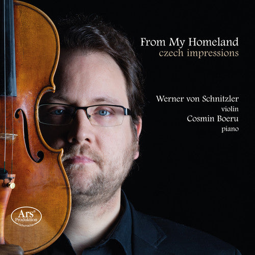 the album cover for Werner von Schnitzler - From my Homeland - Czech Impressions