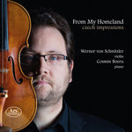 the album cover for Werner von Schnitzler - From my Homeland - Czech Impressions