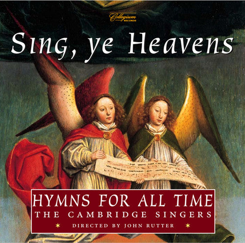 the album cover for JOHN RUTTER - Sing Ye Heavens Hymns for All