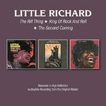 the album cover for Little Richard - Thrill Thing/King Of Rock & Roll/Second Coming