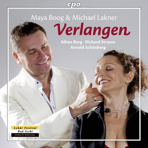 the album cover for A Berg / Boog,Maya / Lakner,Michael - Verlangen